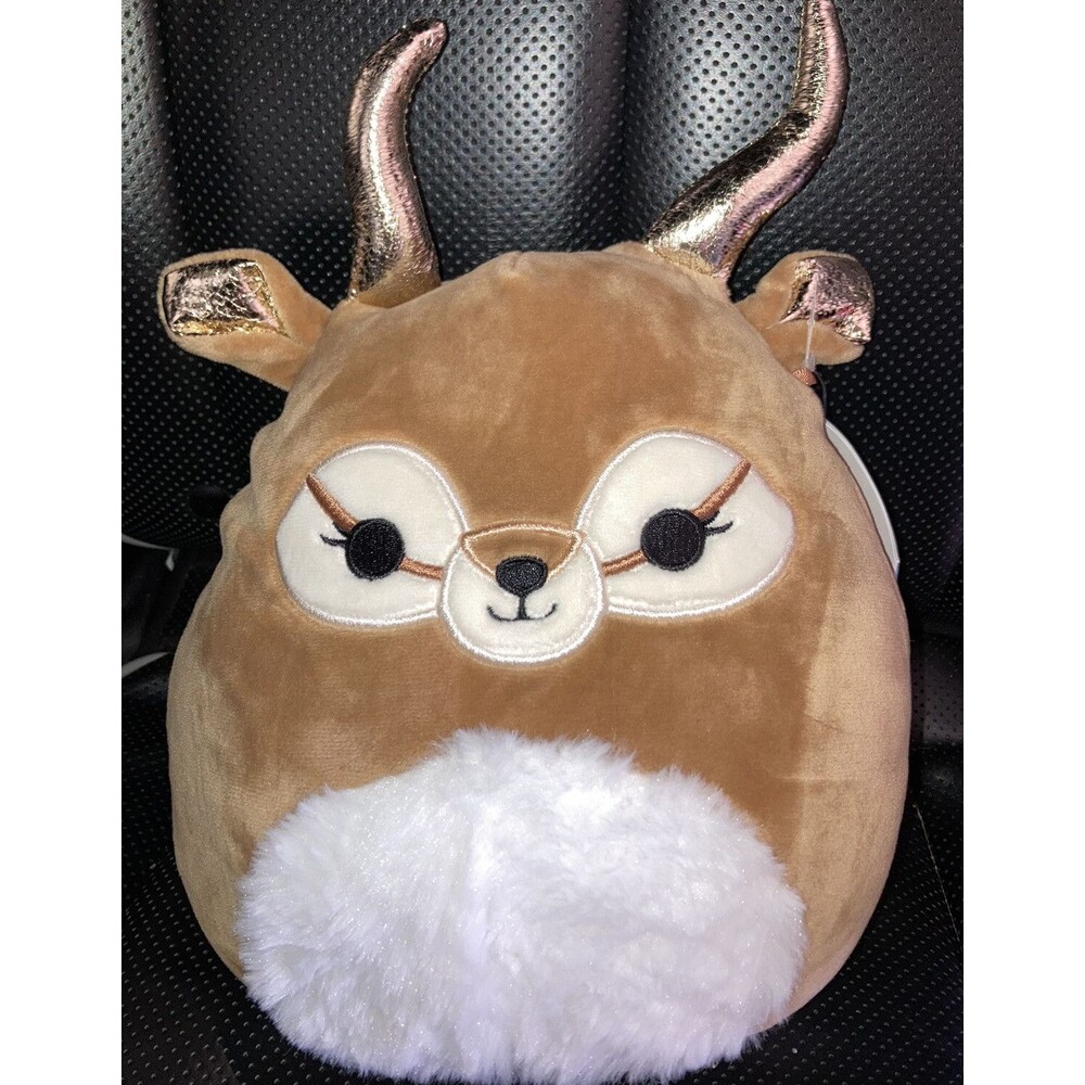 NWT 8" Kieli NOT Adila the Antelope Gazelle GOLD HORNS Squishmallows Plush 2022